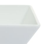 Abney & Croft White 6" Square Bowl